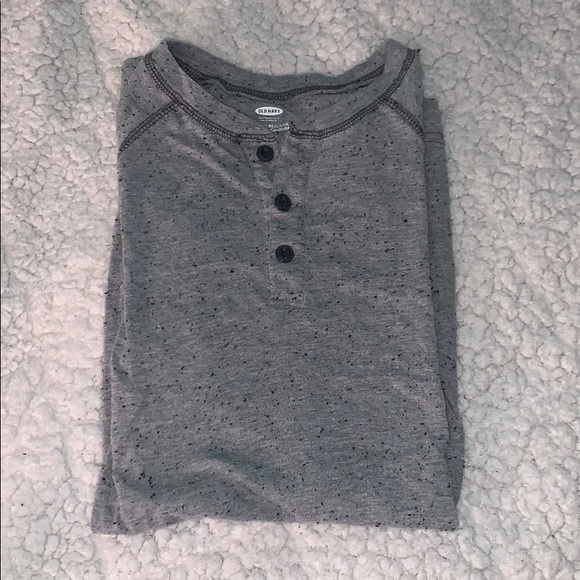 Old Navy 3 Button Boy’s Tee - Picture 1 of 4